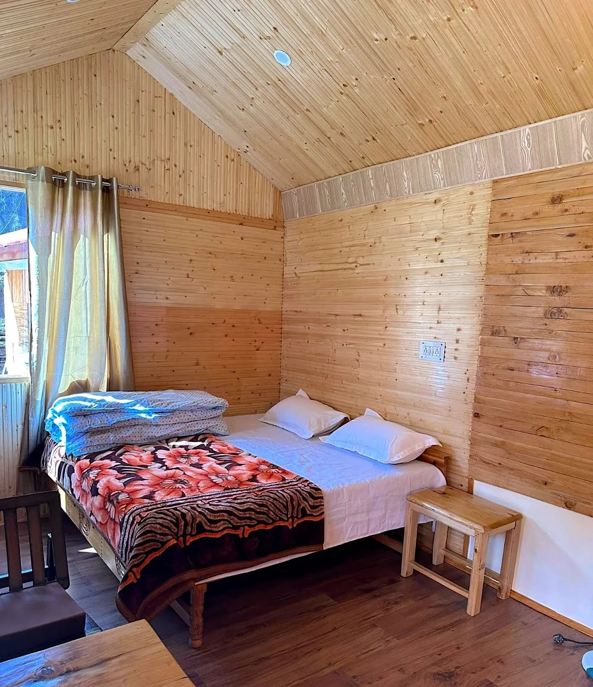 Wooden Hut Room